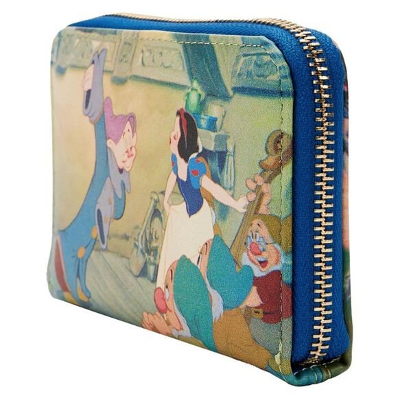 Disney Snow White Scenes Zip Around Wallet - Picture 2 of 4